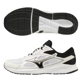 【MIZUNO 美津濃】慢跑鞋 男鞋 運動鞋 緩震 一般型 寬楦 MAXIMIZER 26 黑白 K1GA240002