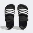 【adidas 愛迪達】涼鞋 中童 大童 運動 黑 HP5832(A4864)