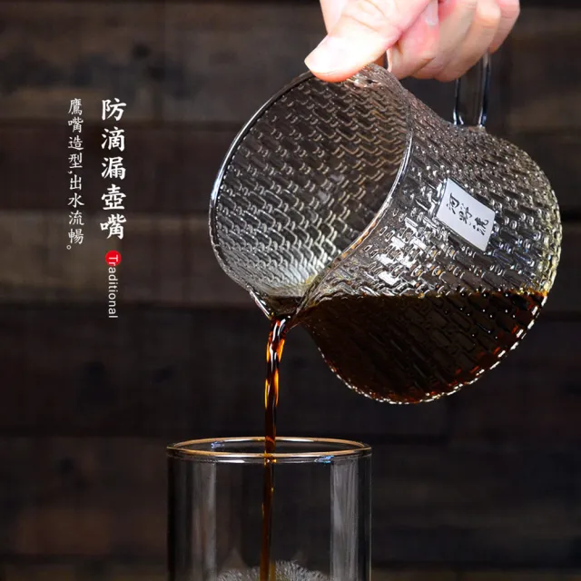 【河野流】靜岡玻璃壺-420ml(耐熱玻璃壺 茶壺 咖啡壺)