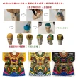【A-ONE 匯旺】皇帝DIY彩繪布袋戲偶印刷衣組土黏香偶頭 含12色顏料2水彩筆調色盤童玩具布袋戲手偶