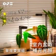 【ONF 光之間】MIST O 植霧光-桌上型隨吸植物燈套組(單燈雙架、霧面黑)