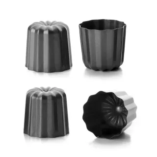 【IBILI】不沾可麗露烤模4入 6cm / 點心烤模