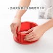 【LEKUE】深蛋糕環+瓷盤 紅15cm(點心烤模)