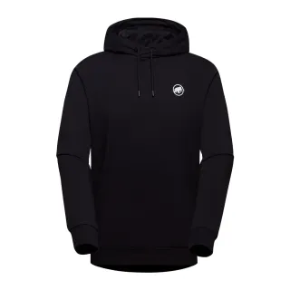 【Mammut 長毛象】Mammut ML Hoody Men Original 機能休閒長袖帽T 男款 黑色 #1014-05320