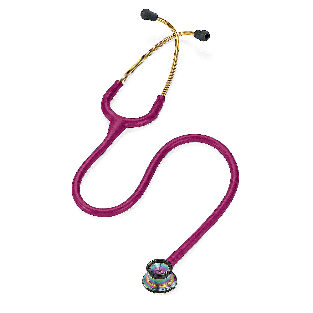 【3M】Littmann 嬰兒型聽診器 2157 草莓紅色管/炫彩聽頭(聽診器權威 全球醫界好評與肯定)