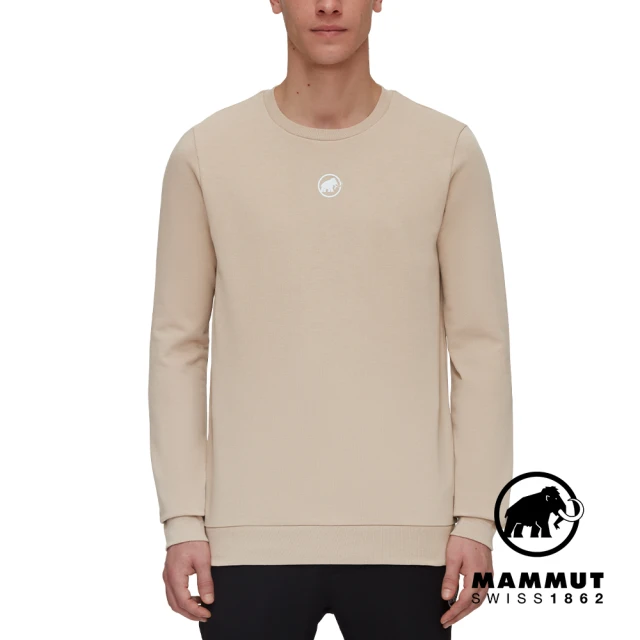 Mammut 長毛象 Mammut Core ML Crew Neck Original Men 機能休閒長袖T恤 男款 薩凡納褐 #1014-04041