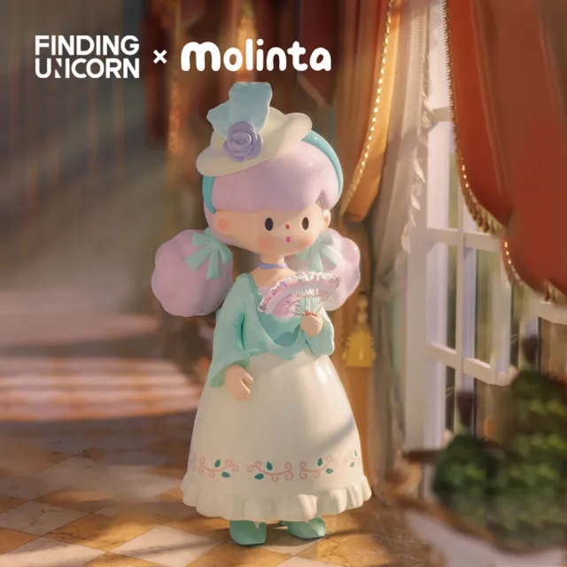 【FINDING UNICORN】Molinta爆米花妹妹夢回洛可可系列公仔盒玩(9入盒裝)