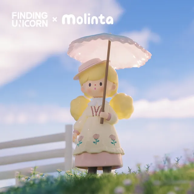 【FINDING UNICORN】Molinta爆米花妹妹夢回洛可可系列公仔盒玩(9入盒裝)