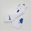 【NIKE 耐吉】襪子 Elite  白 藍 籃球襪 運動襪 長襪 中筒襪 基本款(SX7622-111)