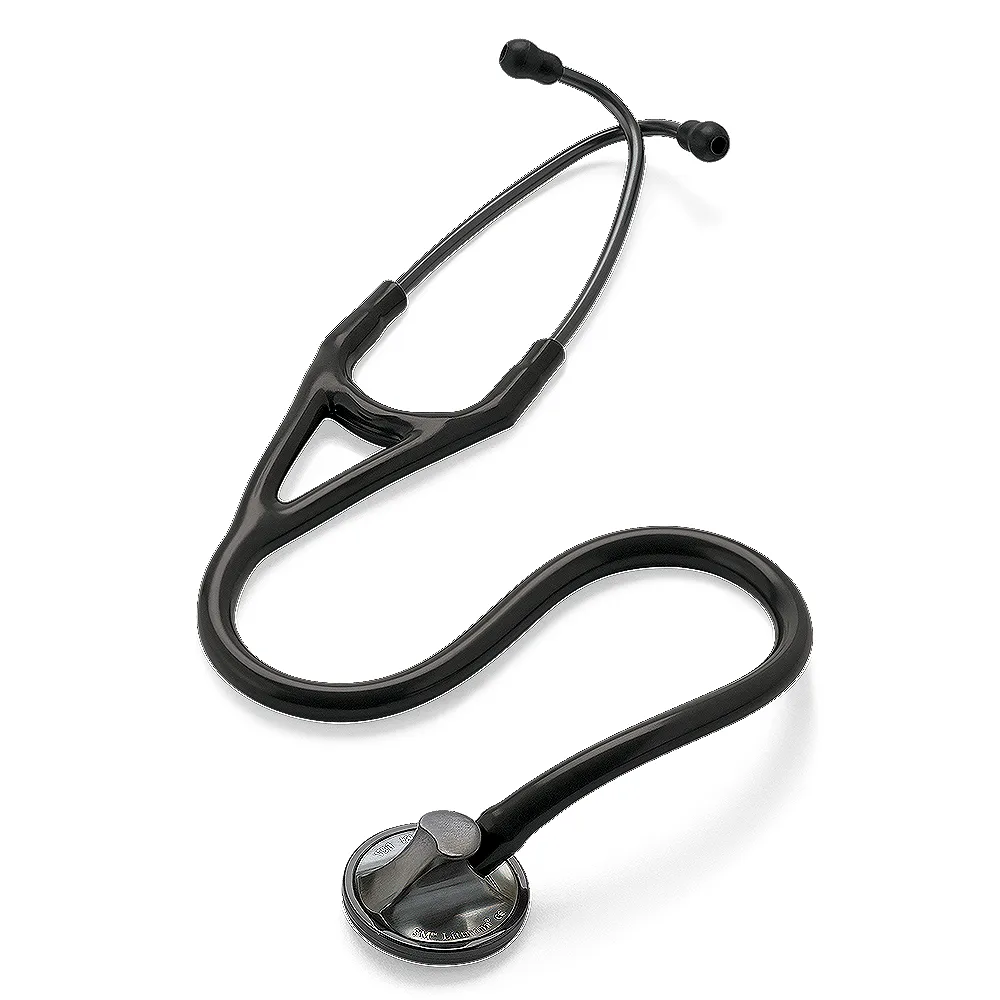 【3M】Littmann 心臟科精密型聽診器 2176 尊爵黑色管/煙燻黑聽頭(聽診器權威 全球醫界好評與肯定)