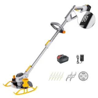 【居家家】數顯款無線電動割草機 6500mAh電池x1顆