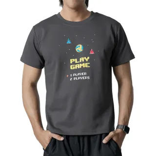 【MISPORT 運動迷】台灣製 運動上衣 T恤-比賽開始 選個玩家吧!(MIT立體機能棉衣)