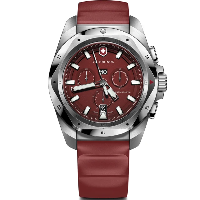 VICTORINOX 瑞士維氏 I.N.O.X. Chrono 200米防水 計時腕錶-43mm(VISA-241986)