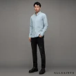 【ALLSAINTS】HAWTHORNE 棉質混紡彈性公羊頭骨長袖襯衫(修身版型)