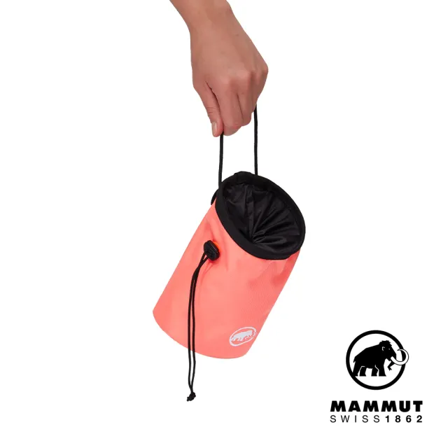 【Mammut 長毛象官方直營】Gym Basic Chalk Bag 多用途經典攀岩粉袋/側背包 櫻花鮭粉 #2050-00320