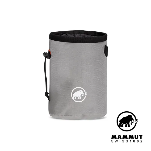 【Mammut 長毛象官方直營】Gym Basic Chalk Bag 多用途經典攀岩粉袋/側背包 花崗岩灰 #2050-00320