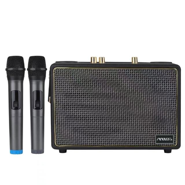 【MTOS】K97 無線雙麥克風藍牙行動卡拉歡唱組