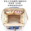 【Babytree】B1105-2 輕量多功能收納款媽媽包 後背包 待產包 育兒包(出國旅行後背包 母親節)