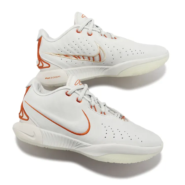 【NIKE 耐吉】籃球鞋 LeBron XXI EP Akoya 米白 首發配色 LBJ 21代 男鞋(FV2346-001)