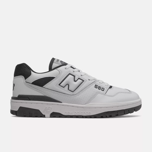 NEW BALANCE NB 550 復古運動鞋 休閒鞋 男鞋 女鞋 黑白色(BB550HA1-D)