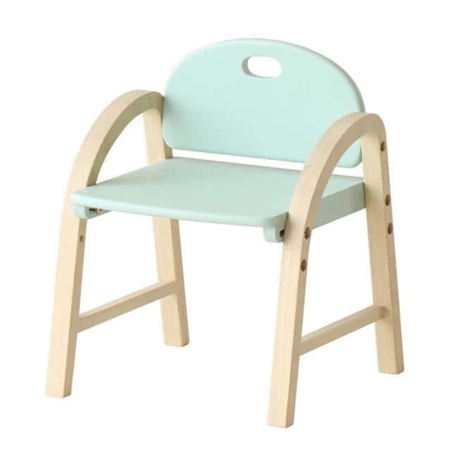 FL 滿屋生活FL 滿屋生活 ICHIBA Cookie-兒童原木可調式扶手椅/綠(兒童家具/兒童椅/可調式兒童椅/木製兒童椅)