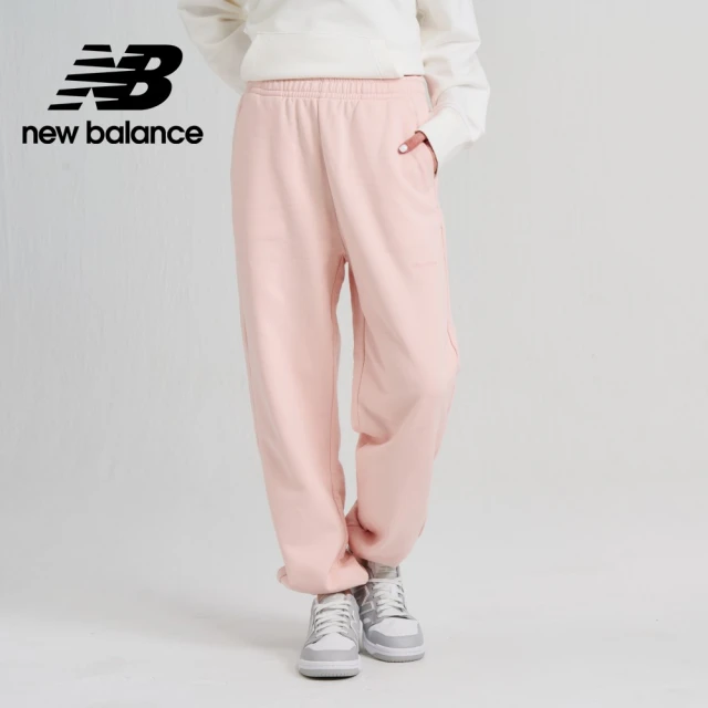 NEW BALANCE 鬆緊縮口長褲_AWP33552OUK_女性_嫩粉色