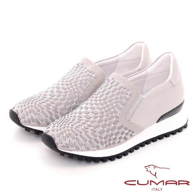 CHOiCE 撞色拼接免綁帶厚底休閒鞋(灰色)好評推薦