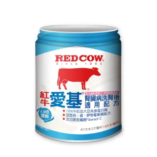 【RED COW 紅牛】官方直營 愛基基腎臟病洗腎後適用配方(237ml X24入)