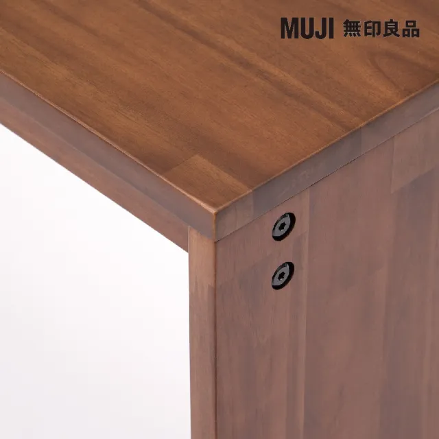 【MUJI 無印良品】木製簡約桌邊凳/相思木 寬44*深30*高44cm
