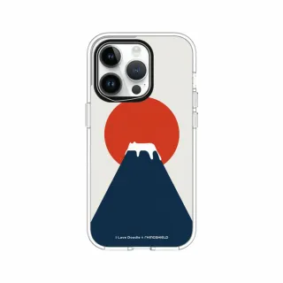 【RHINOSHIELD 犀牛盾】iPhone 14/Plus/14 Pro/Max/Clear透明手機殼/I Love Doodle-富士山(I Love Doodle)