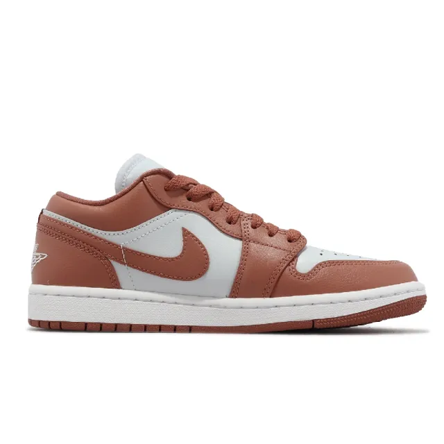 【NIKE 耐吉】Wmns Air Jordan 1 Low 女鞋 男鞋 AJ1 一代 磚橘 Sky J Orange(DC0774-080)