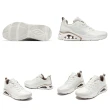 【SKECHERS】休閒鞋 Tres-Air Uno-Modern AFF-Air 女鞋 白 微增高 氣墊 記憶鞋墊(177421-WHT)