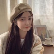 【Mass】韓版秋冬針織貝雷帽 毛呢氣質保暖貝蕾帽 畫家帽 報童帽 針織帽 八角帽 時尚穿搭配件