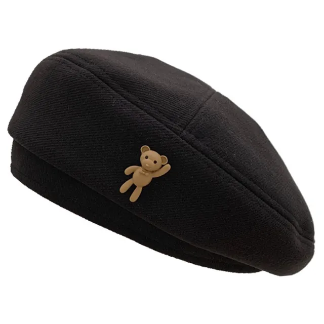 【Mass】韓版秋冬針織貝雷帽 毛呢氣質保暖貝蕾帽 畫家帽 報童帽 針織帽 八角帽 時尚穿搭配件