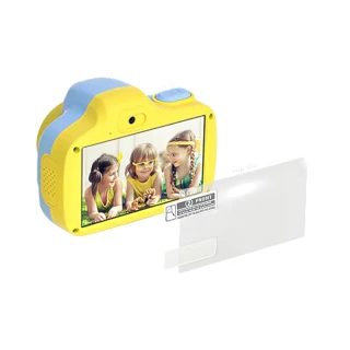 【esoon】兒童相機 3吋 螢幕專用 保護貼 軟膜貼(高清 滿版 透明 防刮 耐磨)