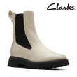 【Clarks】女靴 Stayso Rise  現代簡約方頭切爾西靴 短筒靴(CLF74711B)