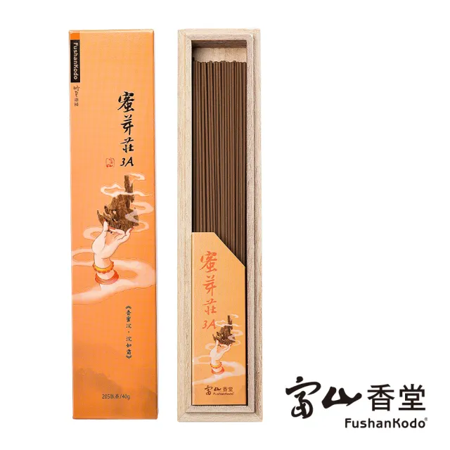 富山香堂】蜜芽莊沉香205木盒40g裝臥香越南惠安系(頂級沉香越南芽