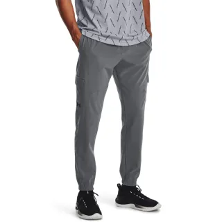 【UNDER ARMOUR】UA 男 Stretch Woven Cargo運動長褲_1380358-012(桃灰色)