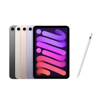 【Apple】2021 iPad mini 6 8.3吋/WiFi/64G(磁力吸附觸控筆A01組)
