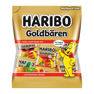 【HARIBO 哈瑞寶】Q軟糖分享包250g(經典金熊)