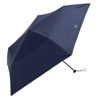 【日本 BECAUSE】蝴蝶結 輕量遮光折疊傘(抗UV 折傘 晴雨兩用 雨傘)
