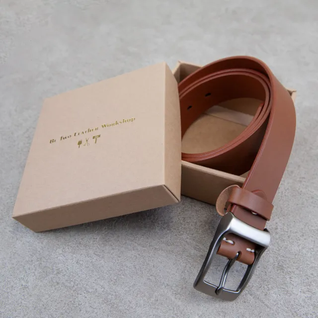【Be Two】皮帶 腰帶 34mm 台灣手縫製作 情人禮物(義大利皮革 台灣設計製造)