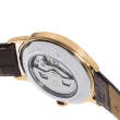【ORIENT 東方錶】SEMI-SKELETON系列 藍寶石鏤空機械錶 鋼帶款 黑色 40.8mm(RA-AP0004S)