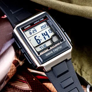 【CASIO 卡西歐】日本直送 世界五局雙顯電波錶(WV-59R-1A)