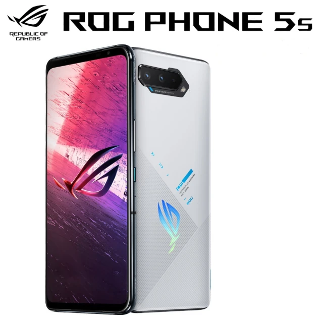 【ASUS 華碩】ROG Phone 5s 6.78吋(18G/512G/高通驍龍888+/6400萬鏡頭畫素)(電競手機)
