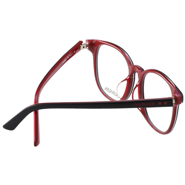 【Calvin Klein 凱文克萊】光學眼鏡 CK18529A(黑配紅色)