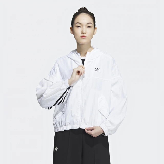 adidas 愛迪達 外套 女款 運動外套 風衣外套 三葉草 亞規 ADC WB W 白 IP1804