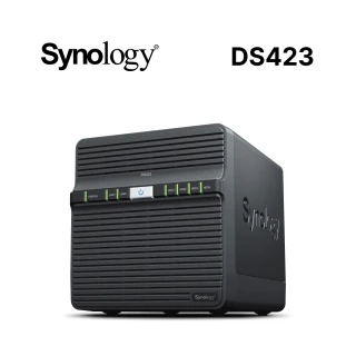 Synology 群暉科技 搭WD 4TB x2 ★ DS423 4Bay NAS 網路儲存伺服器
