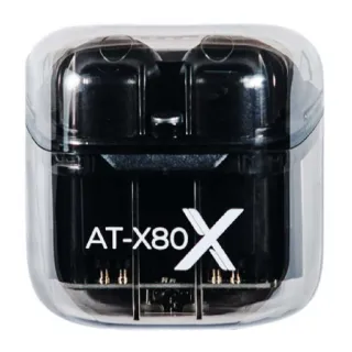 【AIWA 愛華】真無線藍牙耳機 AT-X80X 2023 TWS(藍芽耳機 / AT-X80E 2代 /ENC降噪/IPX5防水)