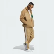 【adidas 愛迪達】外套 男款 運動外套 保暖 三葉草 亞規 SHERPA JKT M 卡其 IN0994